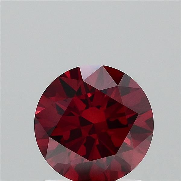Round Fancy Intense Brownish Orange Lab-grown Diamond 1.23ct VS1 loose diamond