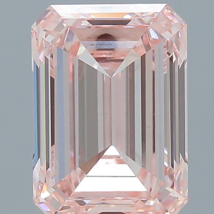 Emerald Fancy Intense Pink Lab-grown Diamond 3.01ct VVS2 loose diamond