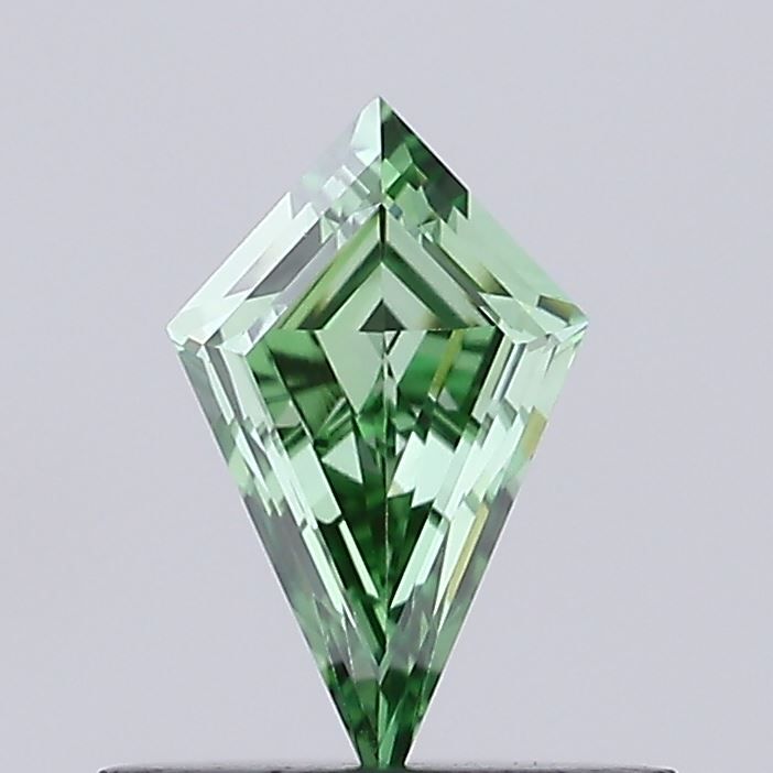 Kite Fancy Vivid Green Lab-grown Diamond 0.24ct VVS2 loose diamond