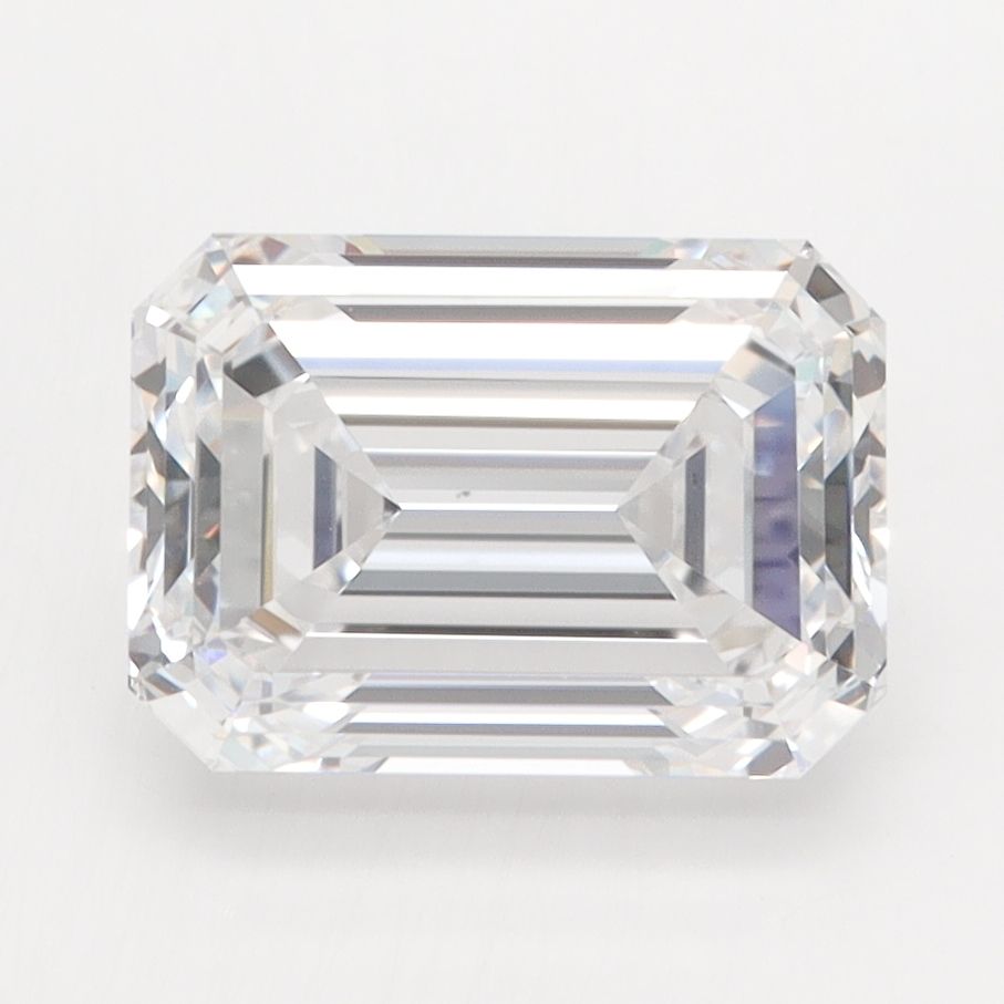 Emerald Lab-Grown Diamond 2.90ct D IF