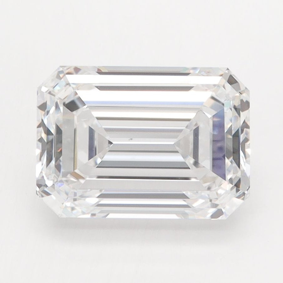 Emerald Lab-Grown Diamond 2.90ct D IF