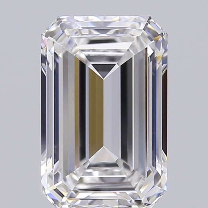 Emerald Lab-Grown Diamond 2.50ct D VVS1