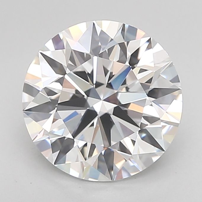 Round Lab-Grown Diamond 2.86ct D IF