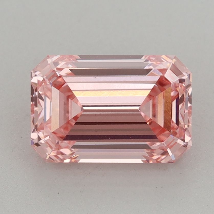 Emerald Fancy Vivid Pink Lab-grown Diamond 2.06ct VS1 loose diamond