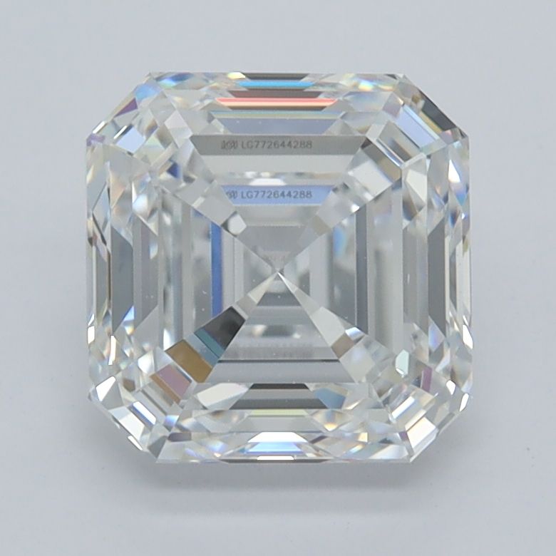 Asscher Lab-Grown Diamond 2.51ct D VVS1