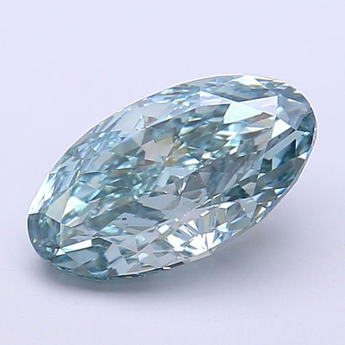 Oval Fancy Vivid Blue Lab-grown Diamond 2.07ct VVS2 loose diamond