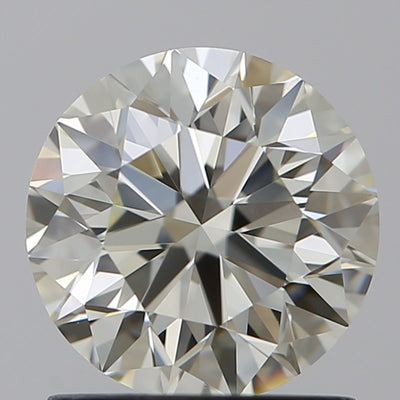 Round Natural Diamond 1.30ct J IF