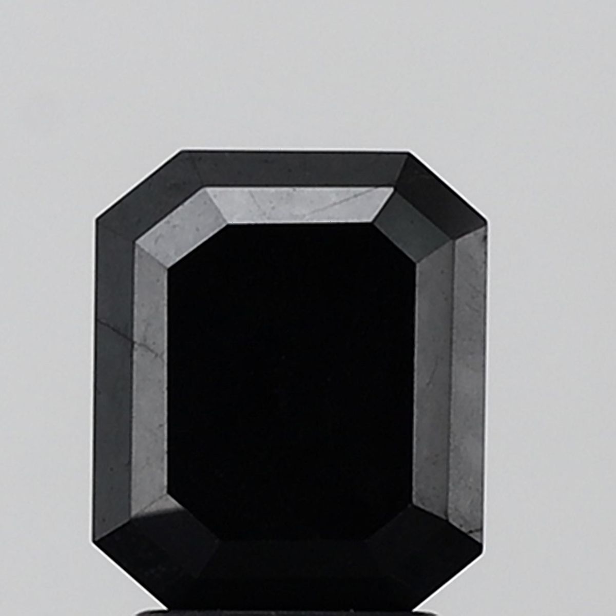 Emerald Black Natural Diamond 2.46ct VS1 loose diamond