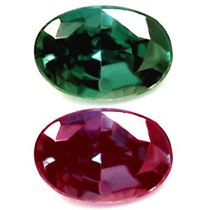 Oval Green Alexandrite 0.21ct loose gemstone