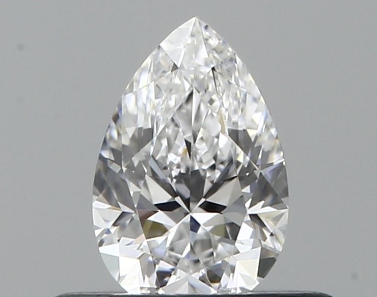 Pear Natural Diamond 0.32ct D VVS2