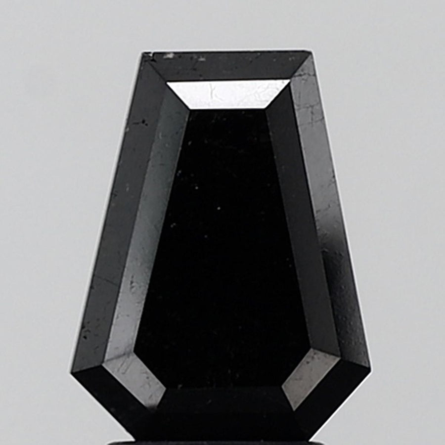 Calf Black Natural Diamond 2.58ct VVS2 loose diamond