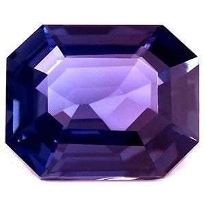 Emerald Purple Sapphire 2.87ct loose gemstone