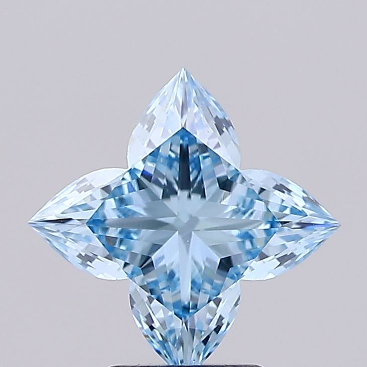 Other Fancy Vivid Blue Lab-grown Diamond 2.95ct VVS2 loose diamond