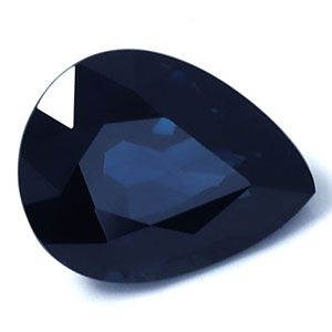 Pear Blue Sapphire 2.37ct loose gemstone