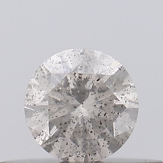 Round Salt And Pepper Natural Diamond 0.23ct I3 loose diamond
