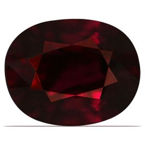 Oval Red Ruby 1.1ct loose gemstone