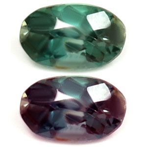 Oval Green Alexandrite 0.21ct loose gemstone