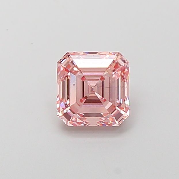 Asscher Fancy Vivid Pink Lab-grown Diamond 2.03ct VS1 loose diamond