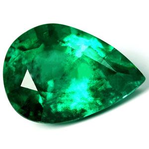 Pear Green Emerald 2.46ct loose gemstone