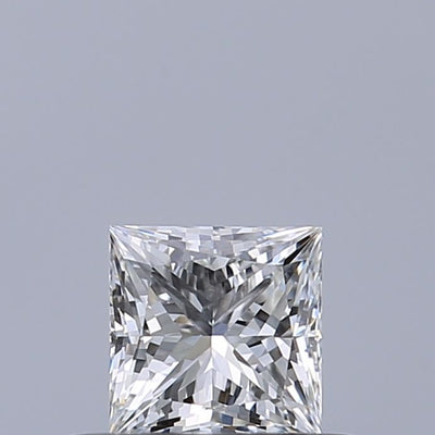 Princess Natural Diamond 0.35ct E IF