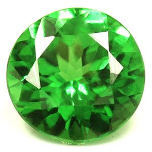 Round Green Garnet 0.83ct loose gemstone