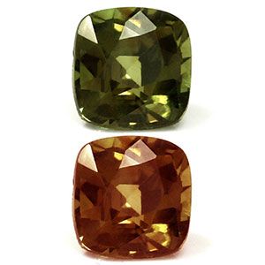 Cushion Green Alexandrite 0.62ct loose gemstone