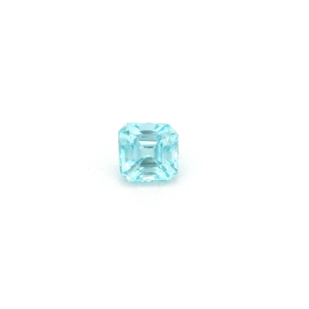 Octagonal Blue Zircon 0.98ct loose gemstone
