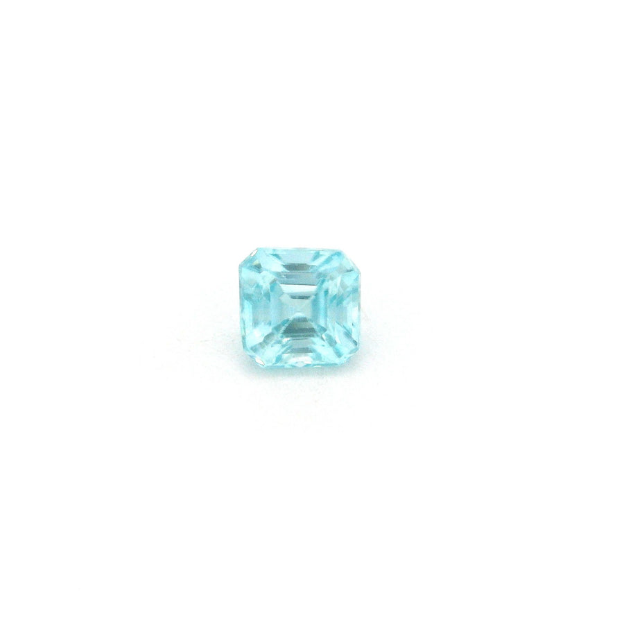 Octagonal Blue Zircon 0.98ct loose gemstone
