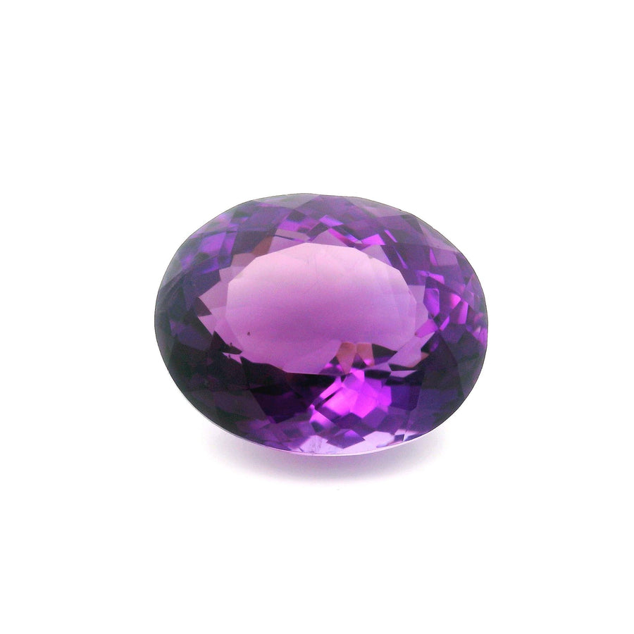 Oval Purple Amethyst 18.3ct loose gemstone
