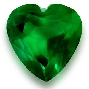 Heart Green Emerald 1.93ct loose gemstone