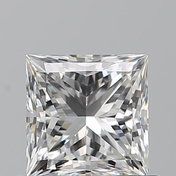 Princess Natural Diamond 0.81ct H VVS1