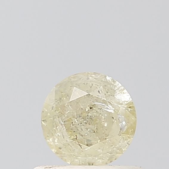 Round Salt And Pepper Natural Diamond 0.45ct VS1 loose diamond