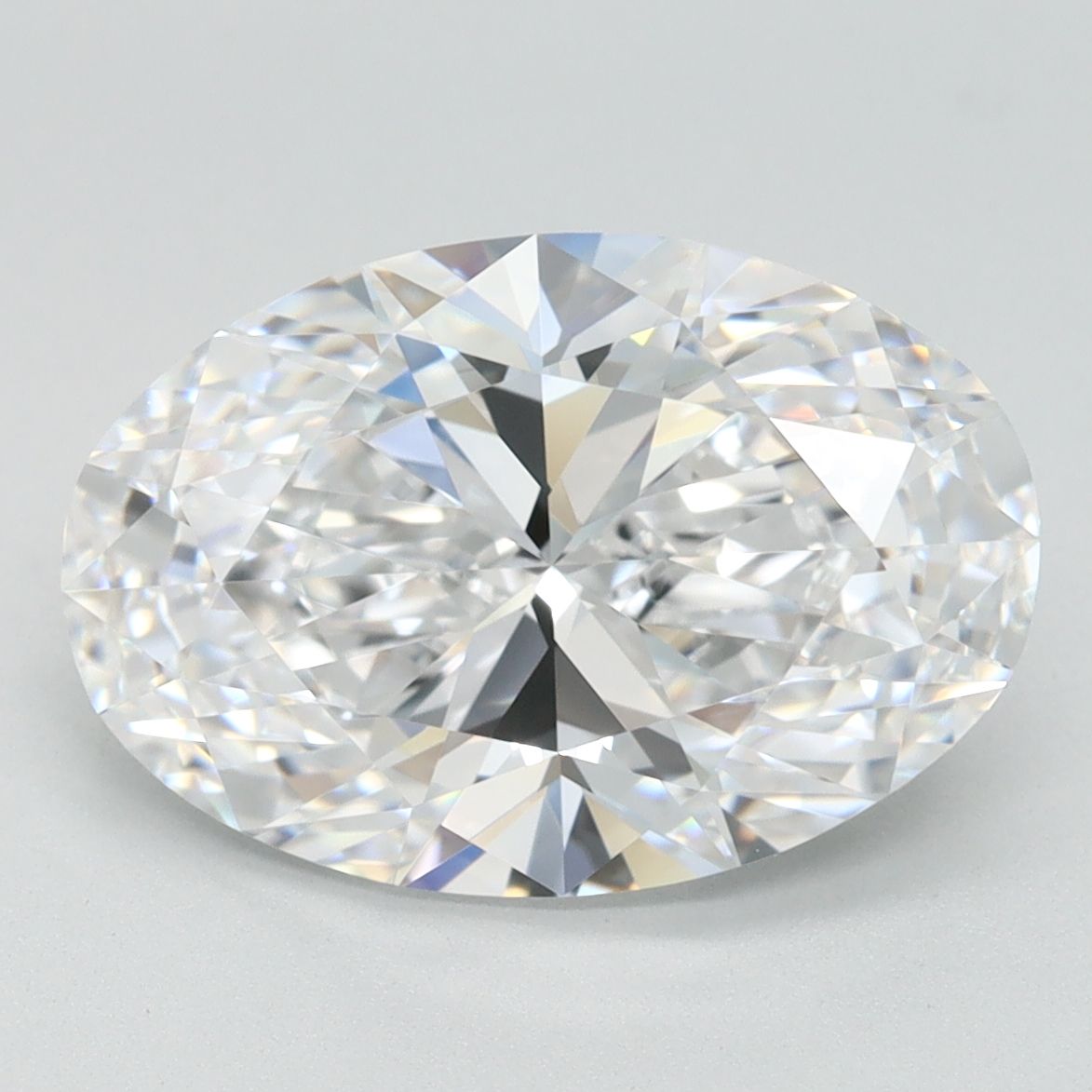 Oval Lab-Grown Diamond 3.46ct D FL