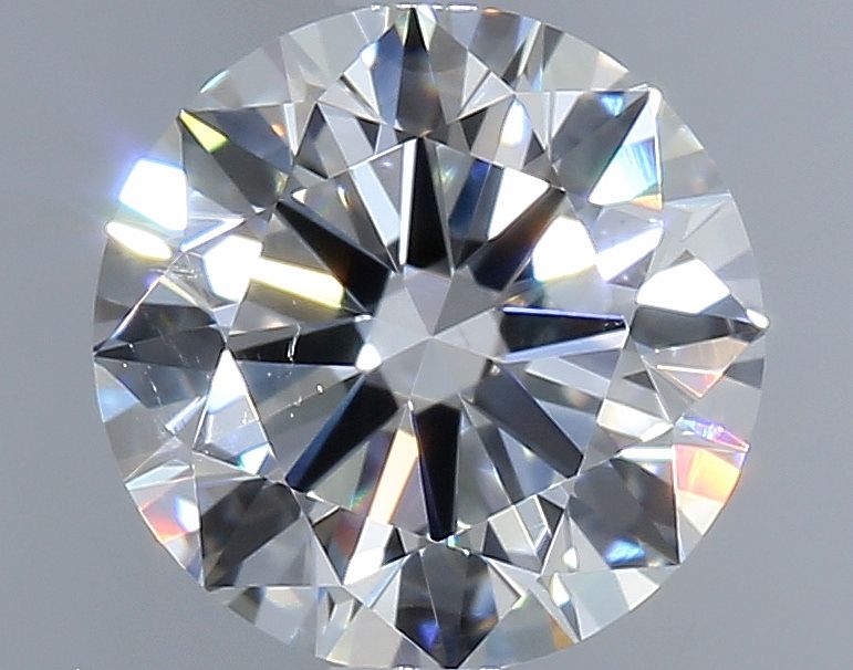 Round Natural Diamond 1.02ct D VS2