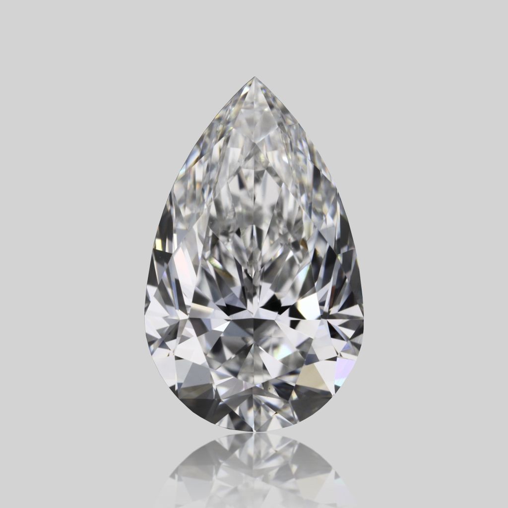 Pear Natural Diamond 1.01ct E VS1