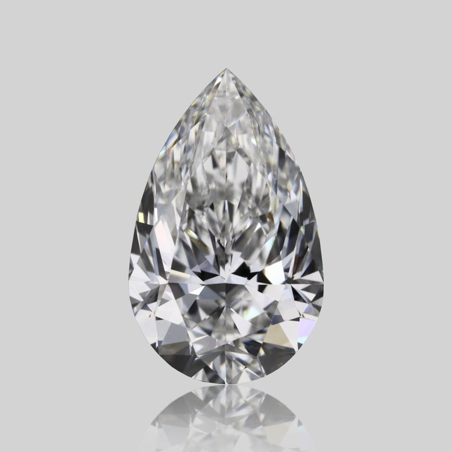 Pear Natural Diamond 1.01ct E VS1