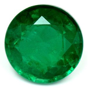 Round Green Emerald 2.89ct loose gemstone