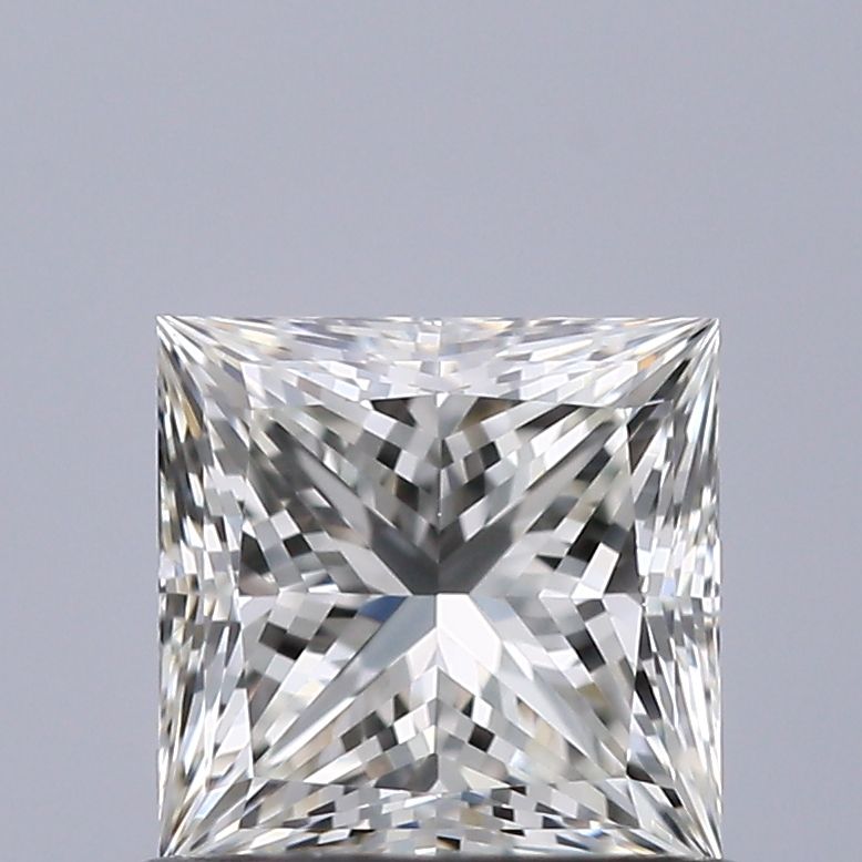 Princess Natural Diamond 0.74ct H IF