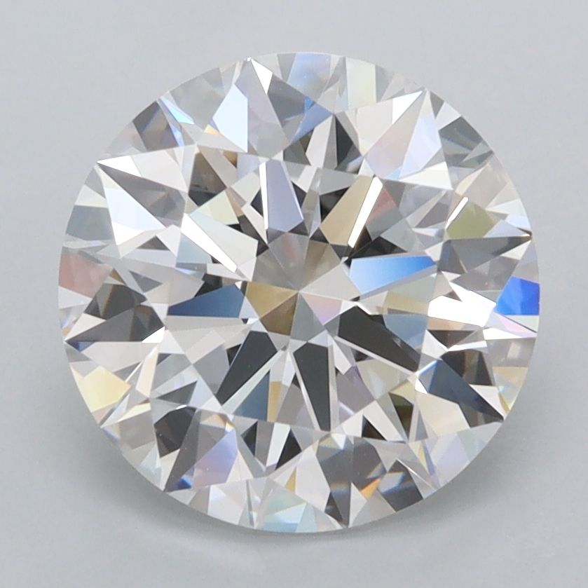 Round Lab-Grown Diamond 3.05ct D FL