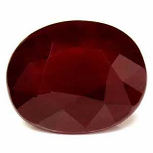 Oval Red Ruby 2.88ct loose gemstone