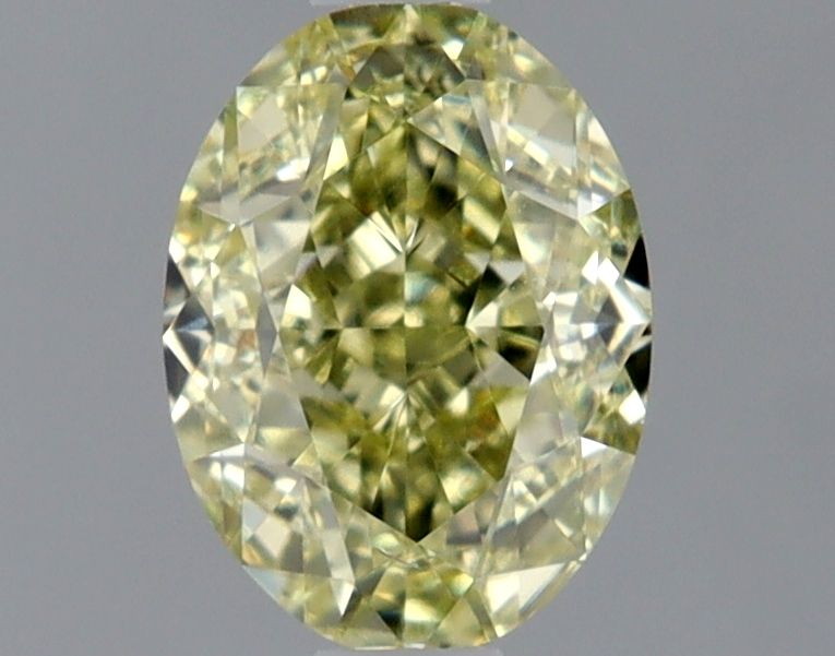 Oval Fancy Light Gray Natural Diamond 0.91ct VS2 loose diamond