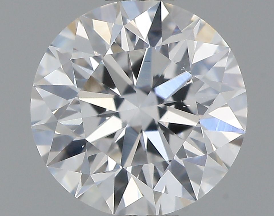 Round Natural Diamond 0.81ct D VS2