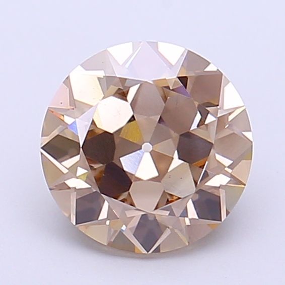 European Cut Fancy Light Brown Lab-grown Diamond 1.64ct VS1 loose diamond