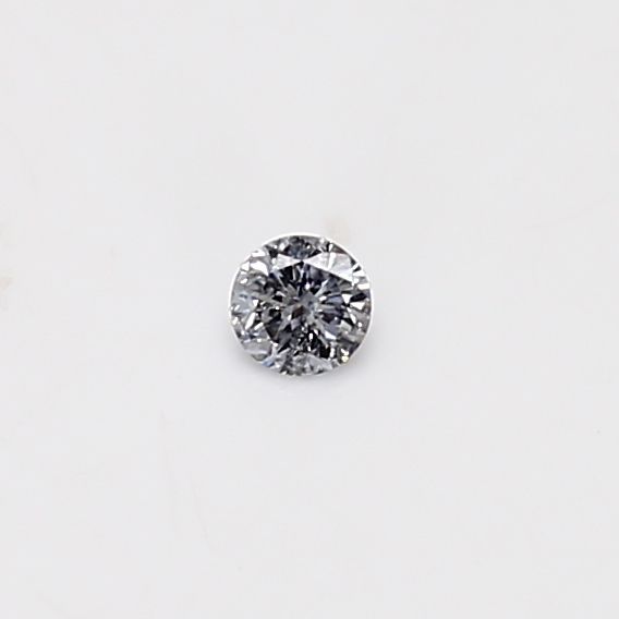 Round Very Light Gray Natural Diamond 0.06ct loose diamond