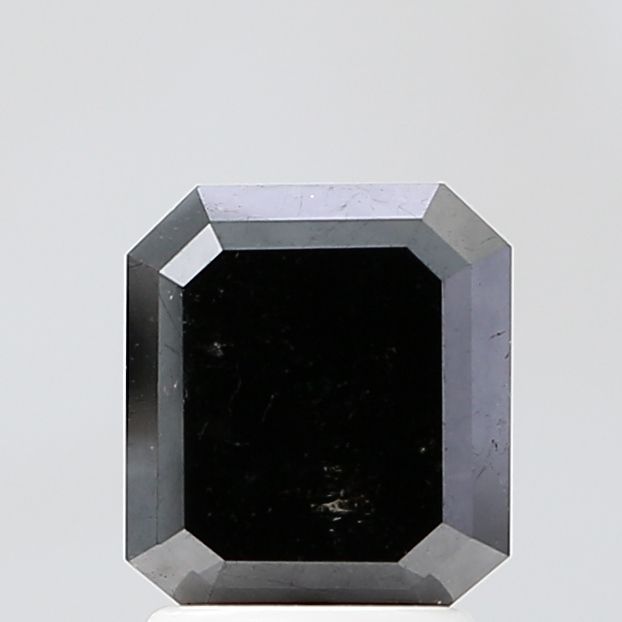 Emerald Black Natural Diamond 1.95ct VS2 loose diamond
