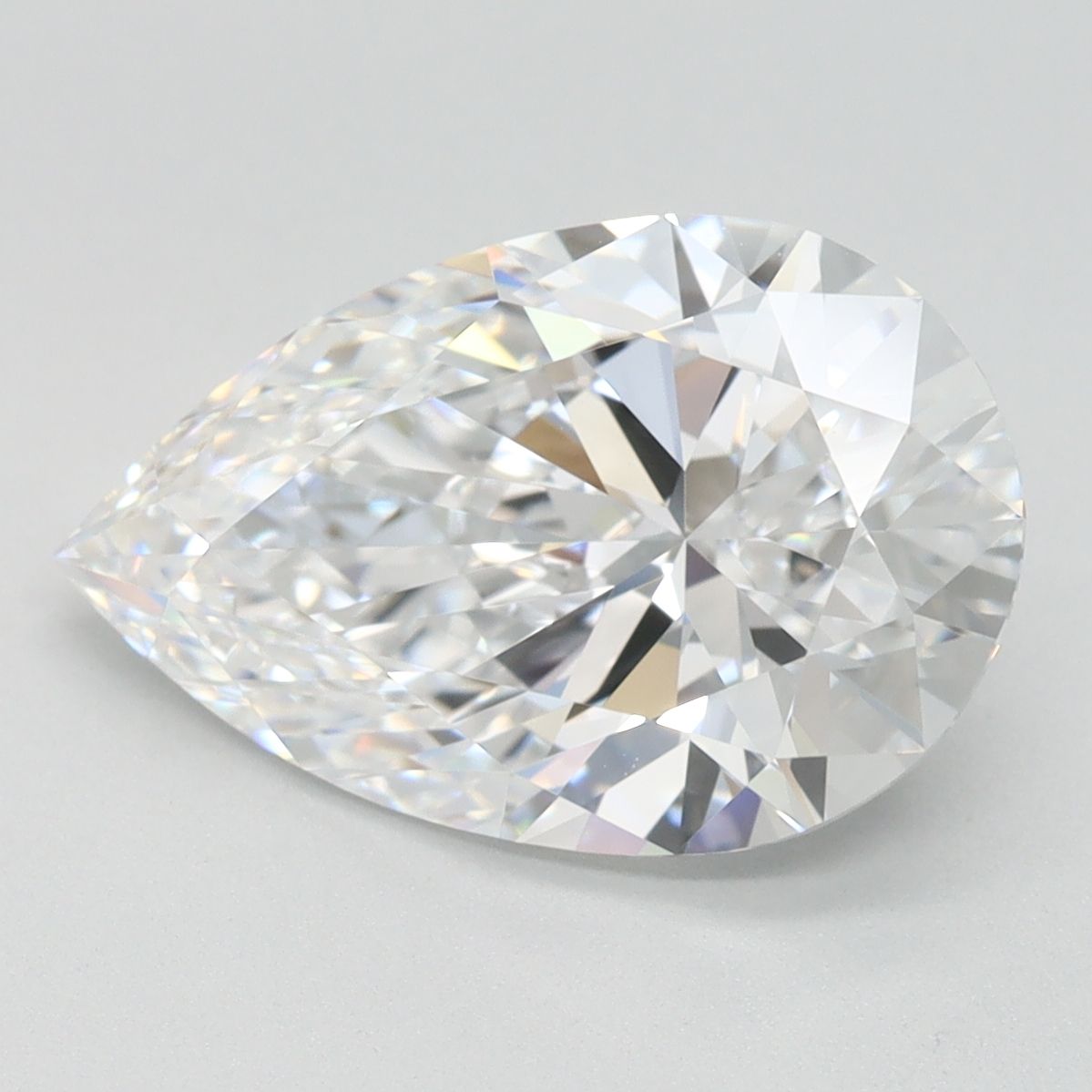 Pear Lab-Grown Diamond 3.18ct D FL