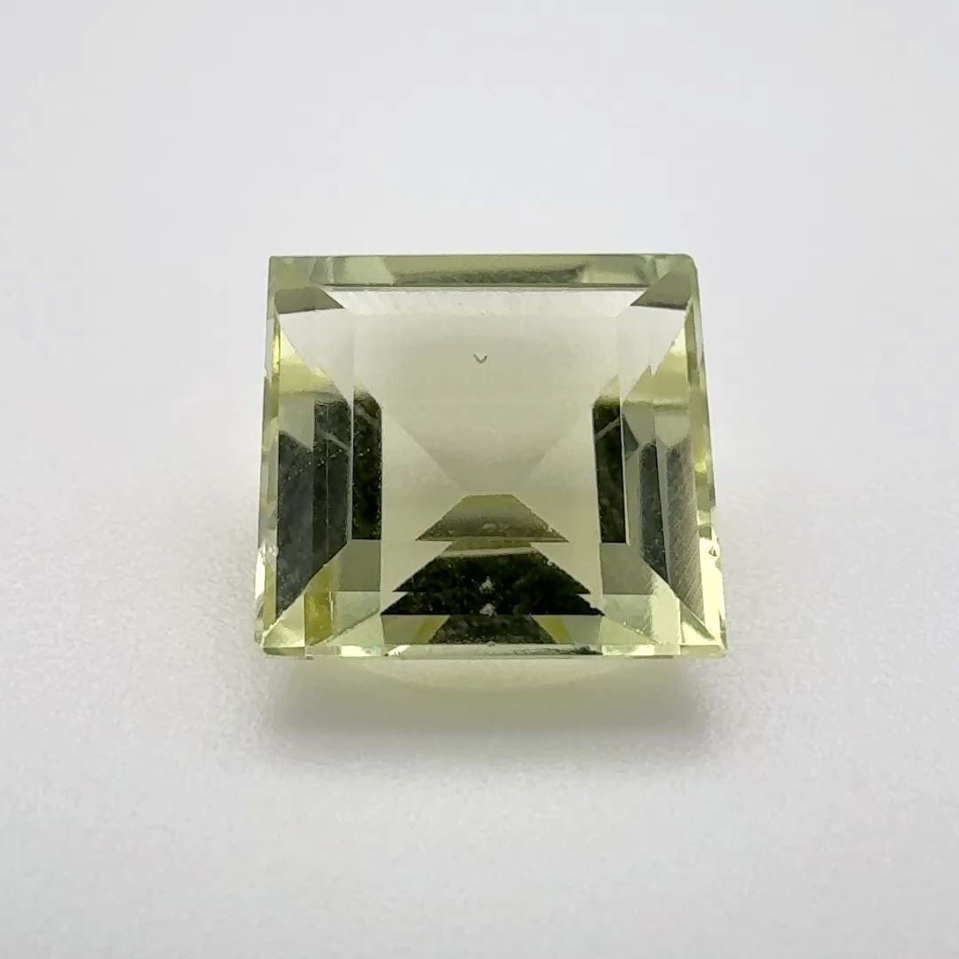 Square Yellow Beryl 4.12ct loose gemstone
