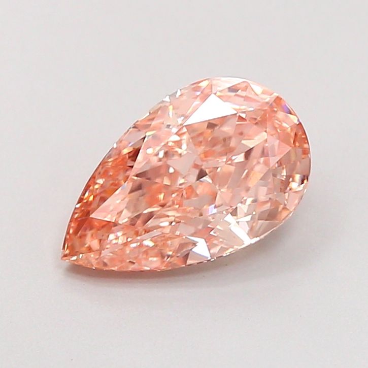 Pear Fancy Intense Brownish Orange Lab-grown Diamond 1.69ct VVS2 loose diamond