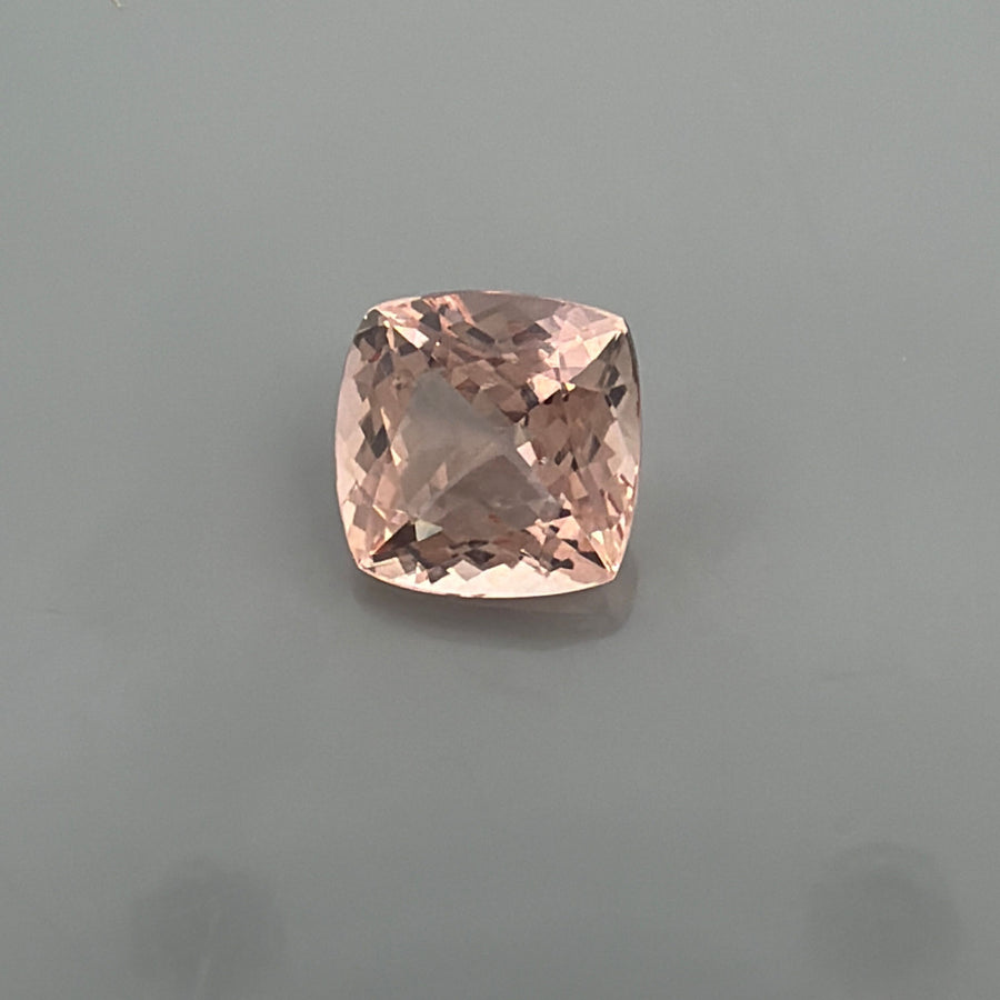 Cushion Pink Morganite 5.12ct loose gemstone