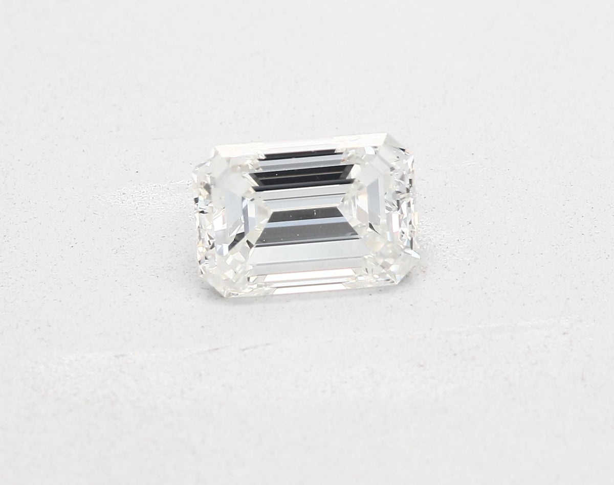 Emerald Natural Diamond 1.02ct I VS2
